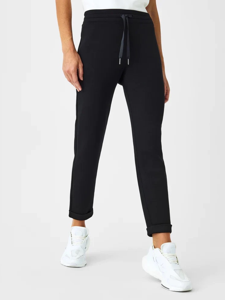 Spanx Air Essentials Tapered Black Pants, Size Small, S
